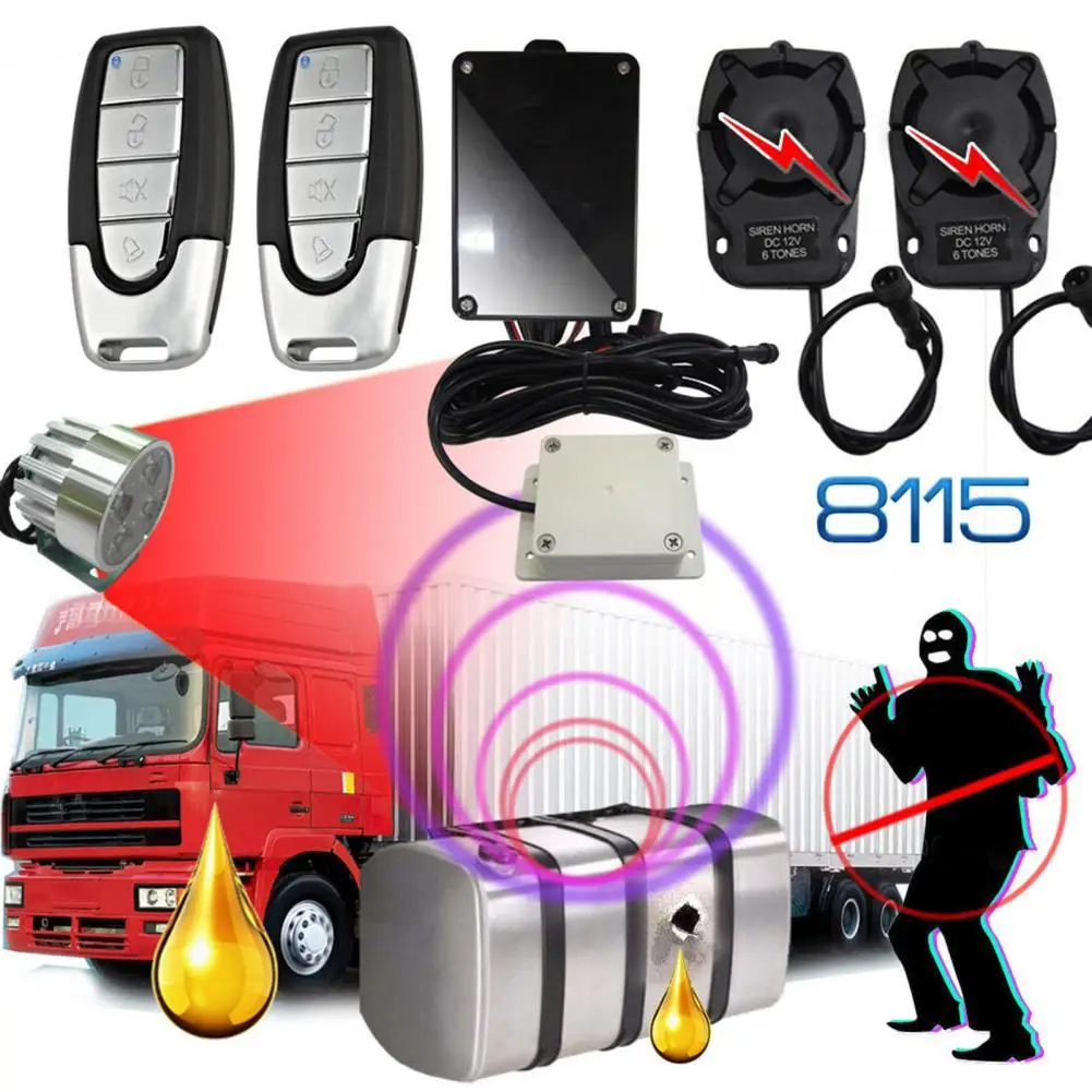 Reliable M8128115 12v24v Fuel Tank Alarm System Antitheft Radar
