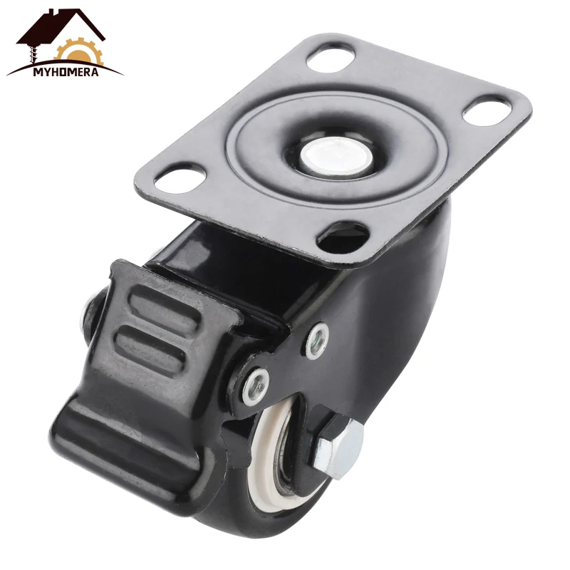 Myhomera резиновые колесики для мебели Heavy Duty 360 Вращающийся 8 мм 10 50 кг 1 5 дюйма Винт