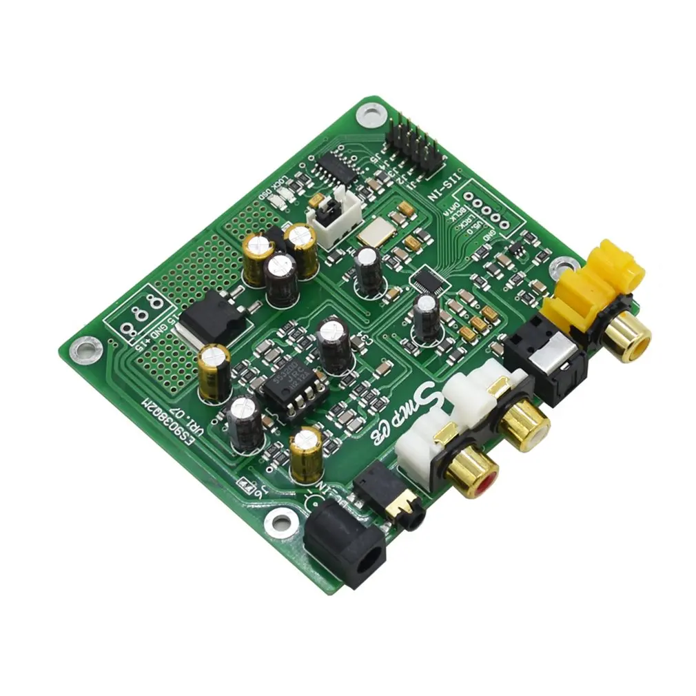 Q9038 Q2M Assemble Parts ES9038Q2M I2S DSD Fiber Coaxial Input Decoder Board DAC Audio Finished Board