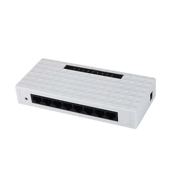 

Splitter Self Adaptive Full Duplex Desktop Home RJ45 Ethernet Switch Hub Sturdy Unmanaged LAN Gigabit Network 8 Port 1000 Mbps