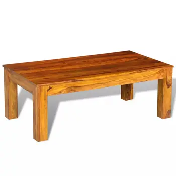 

vidaXL Coffee Table Solid Sheesham Wood 110x60x40 cm
