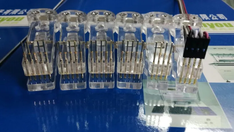 PCB test ing Jig скачать инструмент для сжигания клип Программирование моделирование тестовое приспособление инструменты 2 мм 2,54 мм(беспроводной, двухрядный