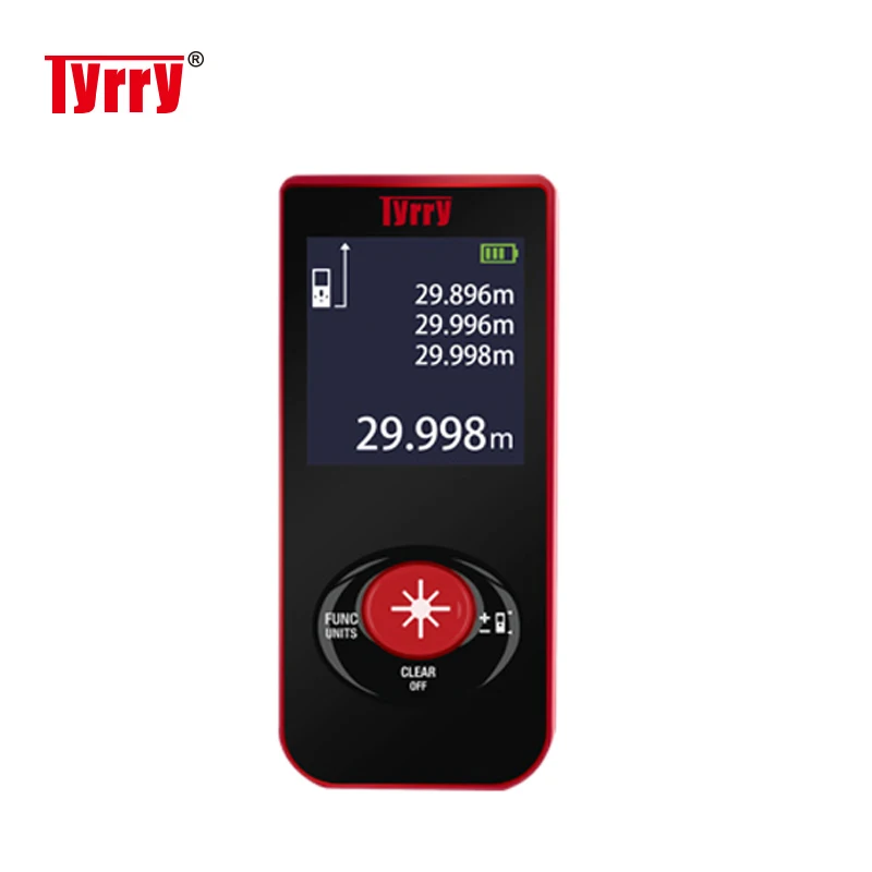 

TYRRY Laser Rangefinder Digital Measurement Tools Laser Range Finder Tape Distance Measurer Ruler Roulette Laser Distance Meter