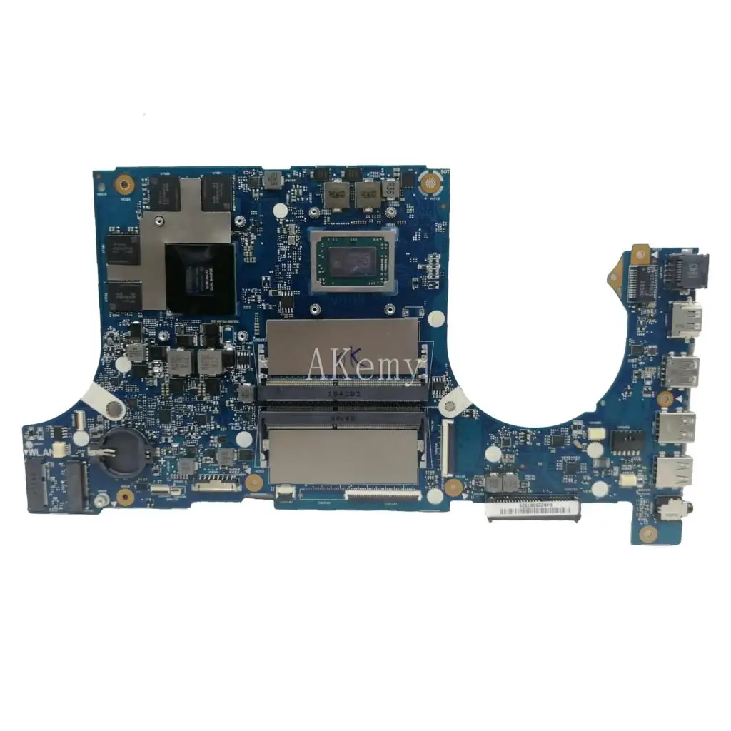  Akemy FX705DU Motherboard For ASUS TUF Gaming FX705D FX705DU 17.3 inch Mainboard R7-3750H GTX 1660T