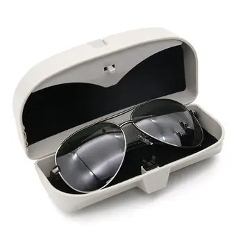 

Car Glasses Case Car Sun Visor Paper Glasses Clip Multi-Function Car Glasses Storage Box Large Capacity
