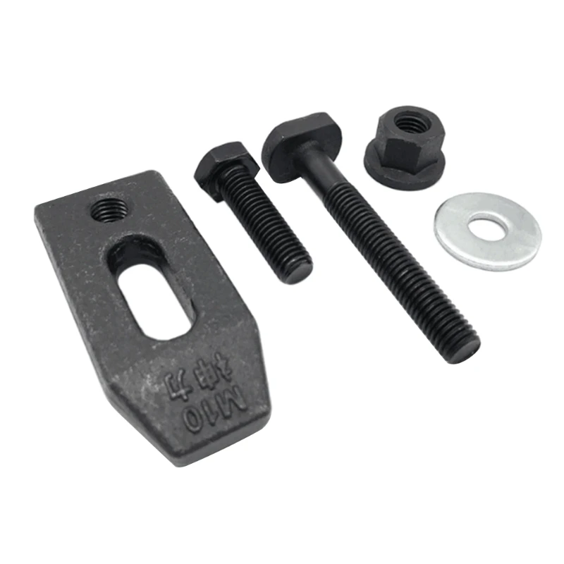 M8/M10 Milling Parts Pressure Plate Clamp Fixture Plate for T-slot Working Table Y4QC woodworking tools woodworking clamp