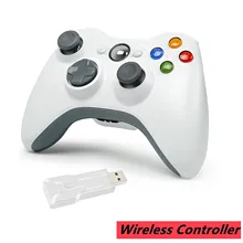 Wireless Controller For Xbox 360 2.4GH Gamepad Controller Gamepad Joystick Compatible with Xbox & Slim 360 PC Windows 7, 8, 10