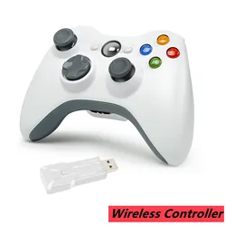Wireless Controller For Xbox 360 2.4GH Gamepad Controller Gamepad Joystick Compatible with Xbox & Slim 360 PC Windows 7, 8, 10
