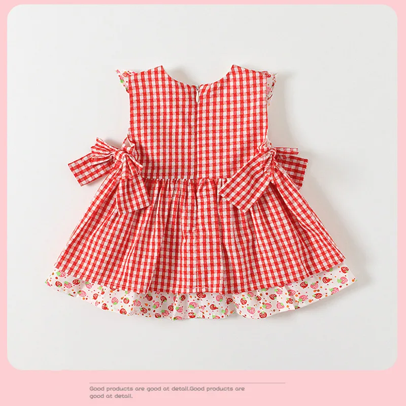 Детское Хлопковое платье пачка с кружевом|Платья| |