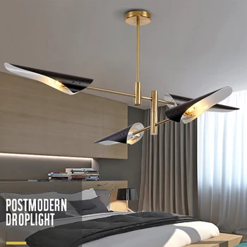 

Zerouno led pendant light modern nordic indoor led lamp hotel home loft decor pendant lamp with 4 6 8Pcs 110v 220v led bulbs