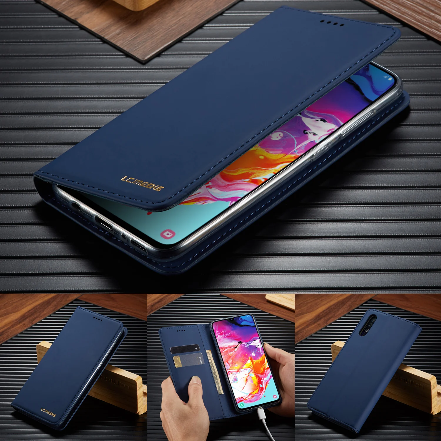 Кожаный бумажник чехол для телефона для samsung Galaxy A70 A50 S8 S9 S10 плюс S10e A10 A20 A30 A40 обратите внимание; размеры 9 и 10 чехол с откидной крышкой Coque etui