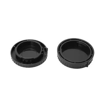 

Camera Body Cover Rear Lens Cap Hood Protector Set Anti-Dust Heat-proof Accessories for Nikon V1 V2 J1 J2 N1 Mount DSLR SLR L41F