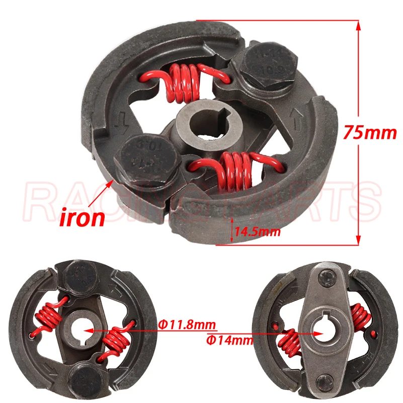 Embrayage haute performance 44-6 Mini moteur de moto 2 temps