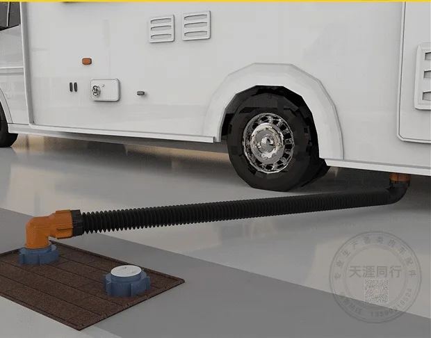 Iplusmile 2 Stuks Rioolbuisafdekking RV Riool Hulpstukken Vervangende Rioolslangdop