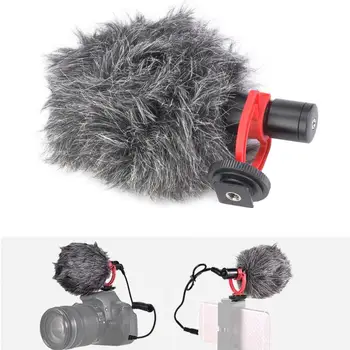

VBESTLIFE AD-M2 Microphone Metal Video Mic 3.5mm Plug for Huawei Smartphone for Canon Nikon Sony DSLR Camera
