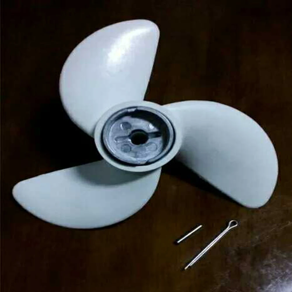 Free Shipping Nylon Propeller For Hangkai 2 Stroke 3.5- 3.6 Horse Power  Gasoline Boat Engine Part