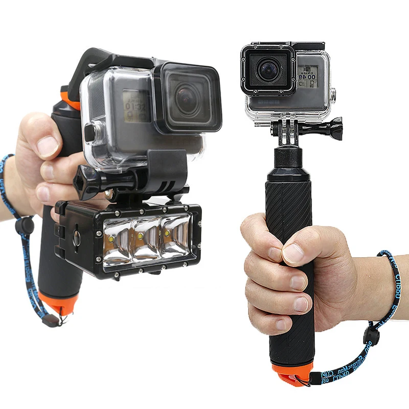 GoPro аксессуары спуск затвора плавающая рукоятка плавучая для Hero 8 7 6 5 4