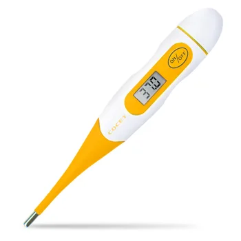 

Soft Head Electronic Thermometer Washable Temperature Probe Suitable For Adult Baby Automatic Shutdown Beep Alert