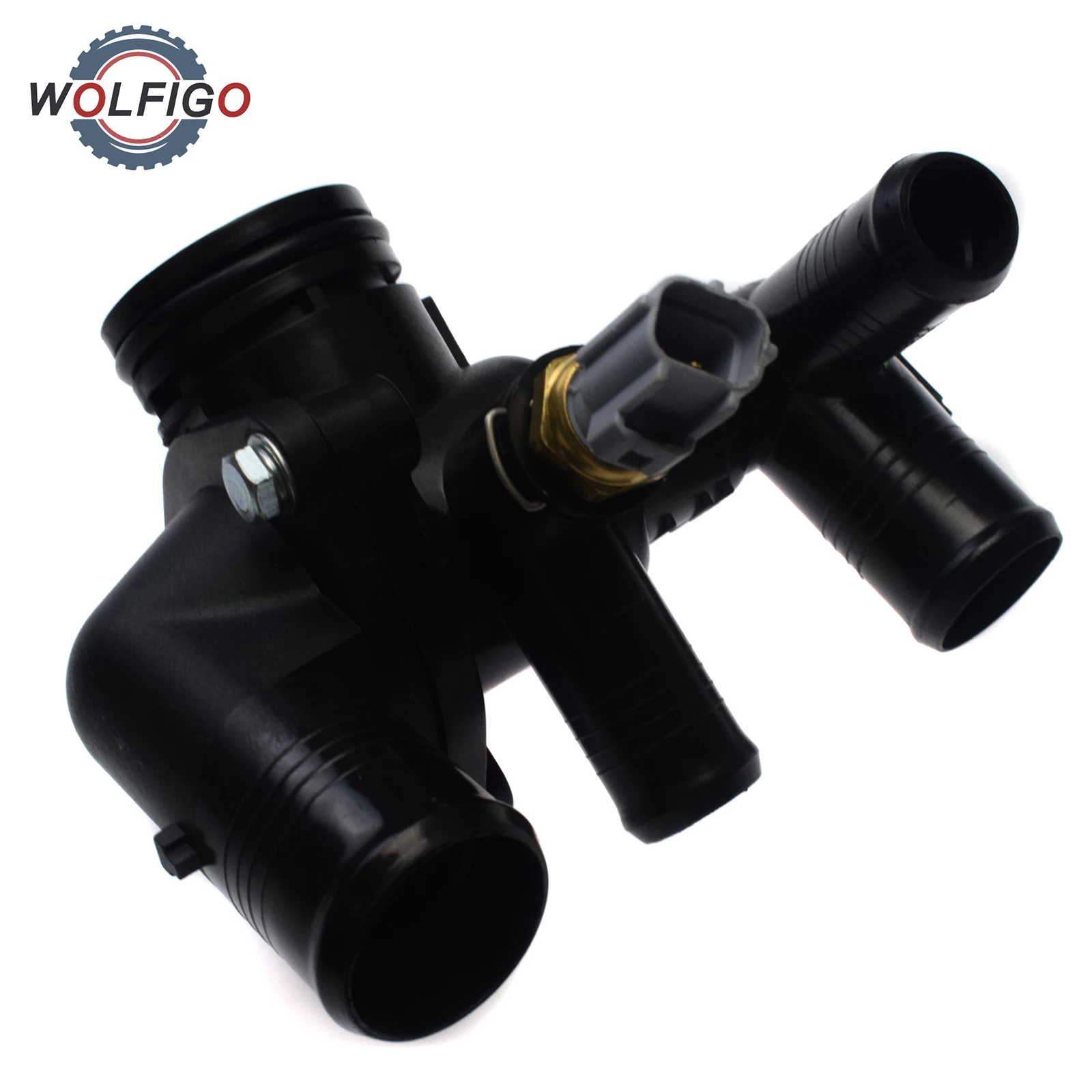 Motors THERMOSTAT HOUSING WITH SWITCH FOR FORD TRANSIT MK7 MK8 CUSTOM 2