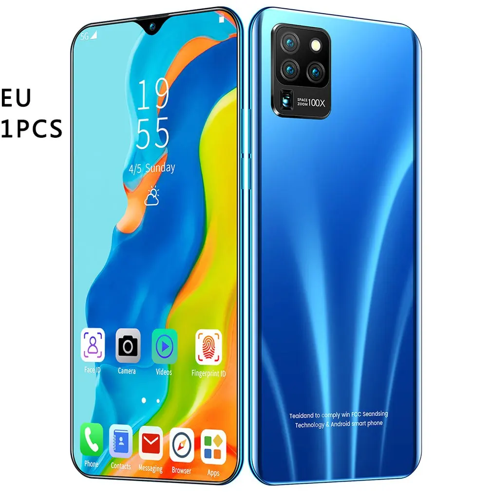 

Universal 6.5 inch water drop large screen Android domestic smartphone all-in-one 1GB+16GB Face recognition function