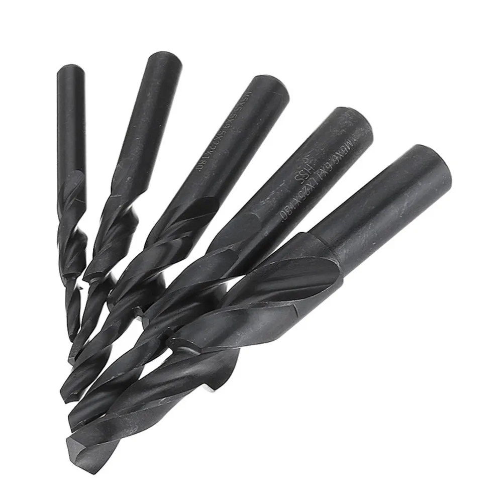 1PC M4--M12 90/180 Degree HSS Counterbore Spiral Step Drill Bit  Suitable For Metal/non-metal Drilling Chamfering