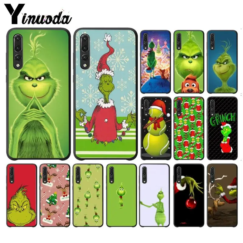 Чехол для honoer8x Green Grinch Роскошный Уникальный Дизайн чехол для телефона huawei p30 pro p20lite honor8x nova 3i P20 pro coque
