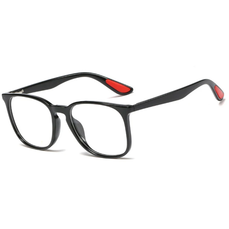 KEHU модные квадратные очки для женщин новые сверхлегкие очки оправа нерецептурные очки женские путешествия УФ очки KE69 - Цвет оправы: C1 Black Frame