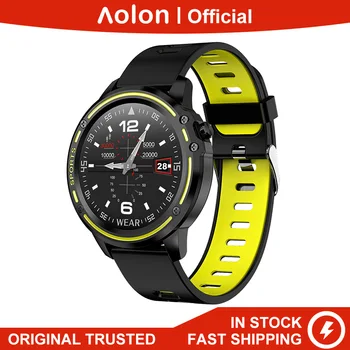 

Aolon L5 Smart Watch Men IP68 Waterproof Multiple Sports Mode Heart Rate Weather Forecast Bluetooth Smartwatch Standby 100 Days