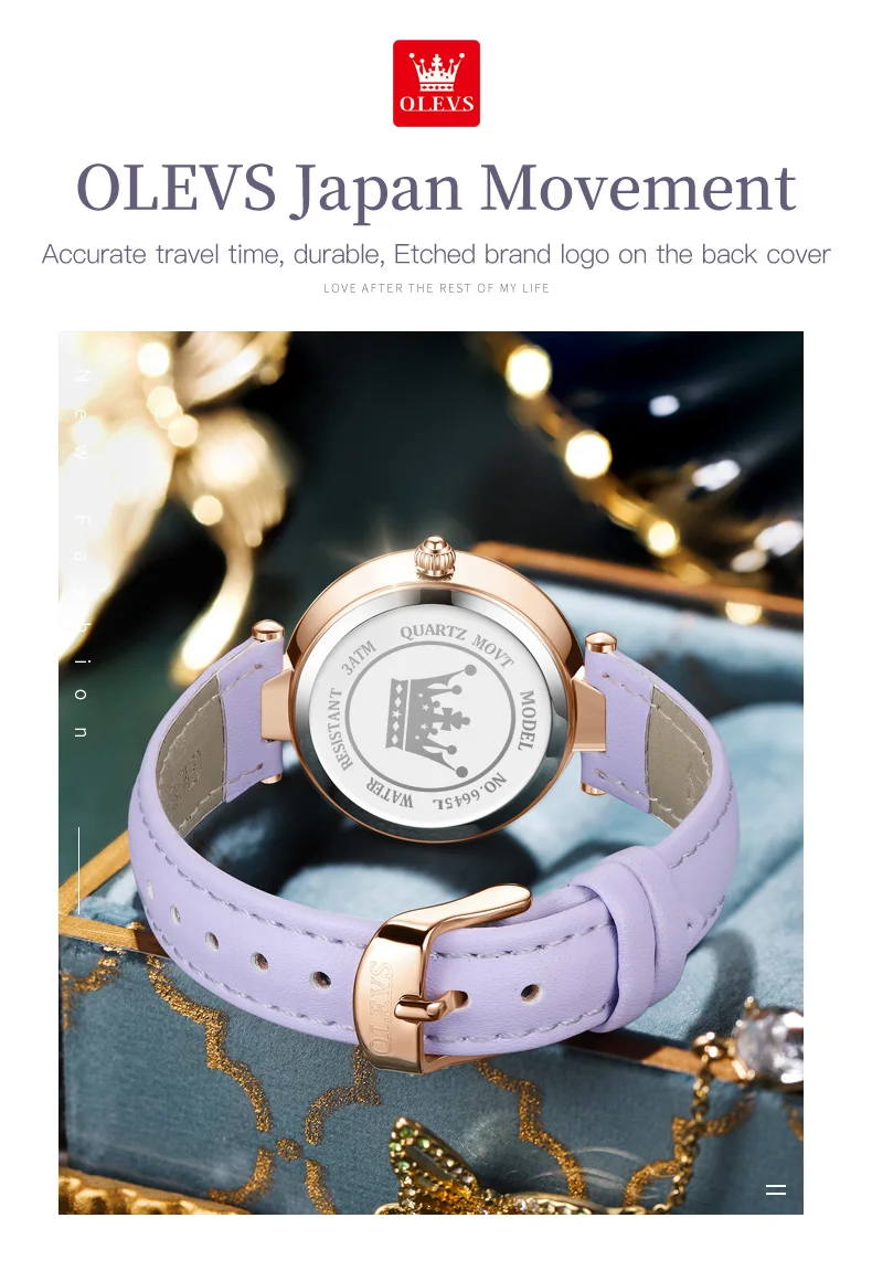 OLEVS 6645 Women Quartz Watch description image 7