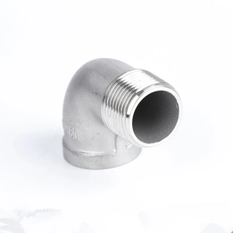 1/8" 1/4" 3/8" 1/2" 3/4" 1" Female x Male Thread Street Elbow 90 Degree Angled SS 304 Stainless Steel Pipe Fitting Connectors pipe fitting,hose pipe fitting