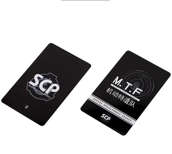 

Special Containment Procedures Foundation Cosplay Guard Card Costume Party Entertainment Play Gift Prop Drop Ship