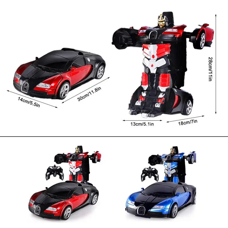 

1:14 Big Size RC Deformation Racing Car Updated Version Remote Control Transform Vehicle Robot Toys Intersting Gifts for Kids