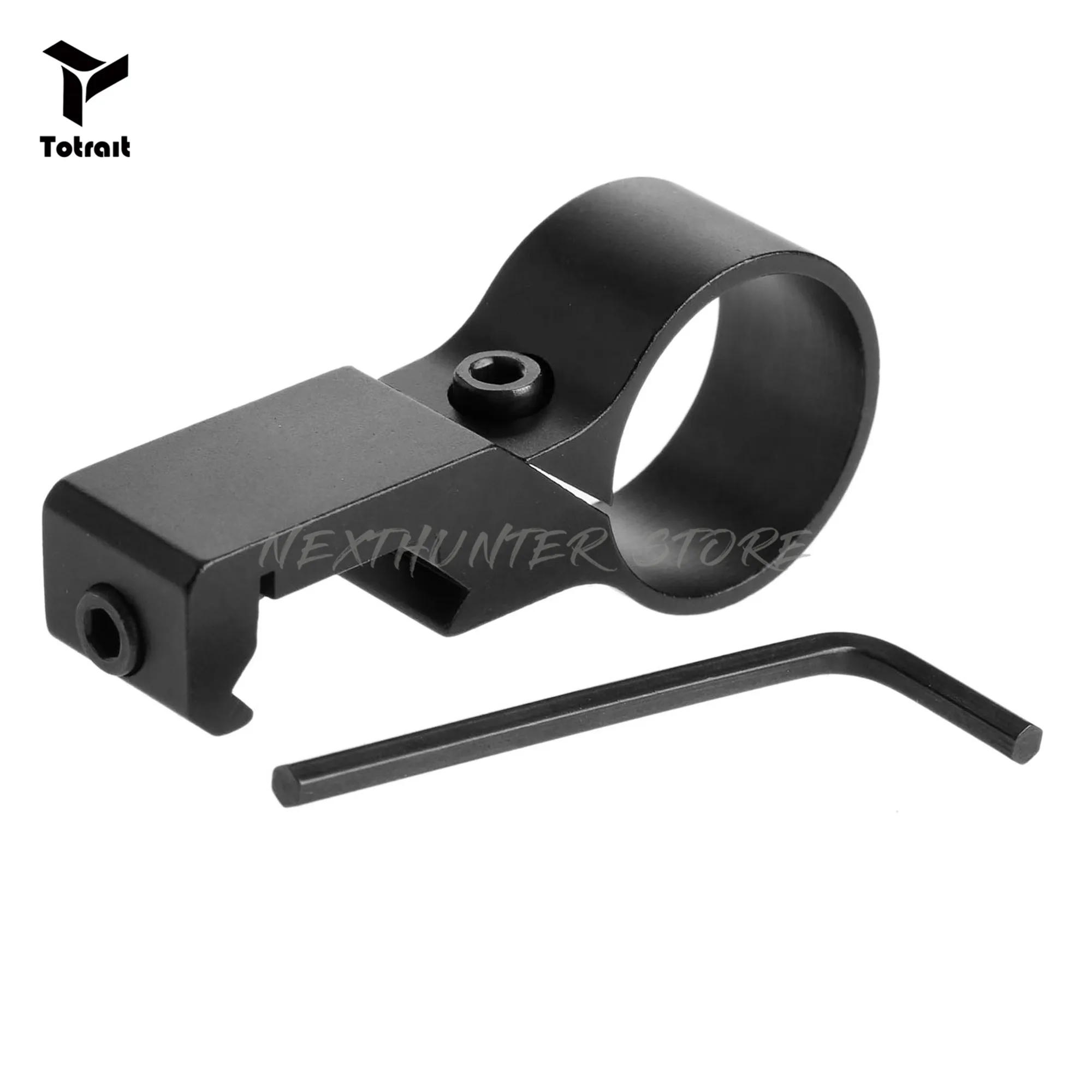 

Tactical Scope Mounts Offset Ring Flashlight Light Laser Side Mount For 20mm 7/8" Weaver Picatinny Rail Mount Rifle Gun Adapter