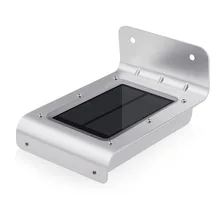 Настенный светильник на солнечной батарее, 16led, датчик человеческого тела, уличный светильник, уличный солнечный светильник для внутреннего двора, ландшафтный светильник