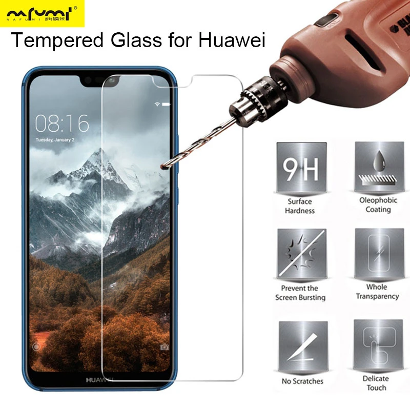 Передняя крышка Экран протектор для huawei P9 P8 Lite 2017 защитный Стекло P10 P6 P7 плюс с