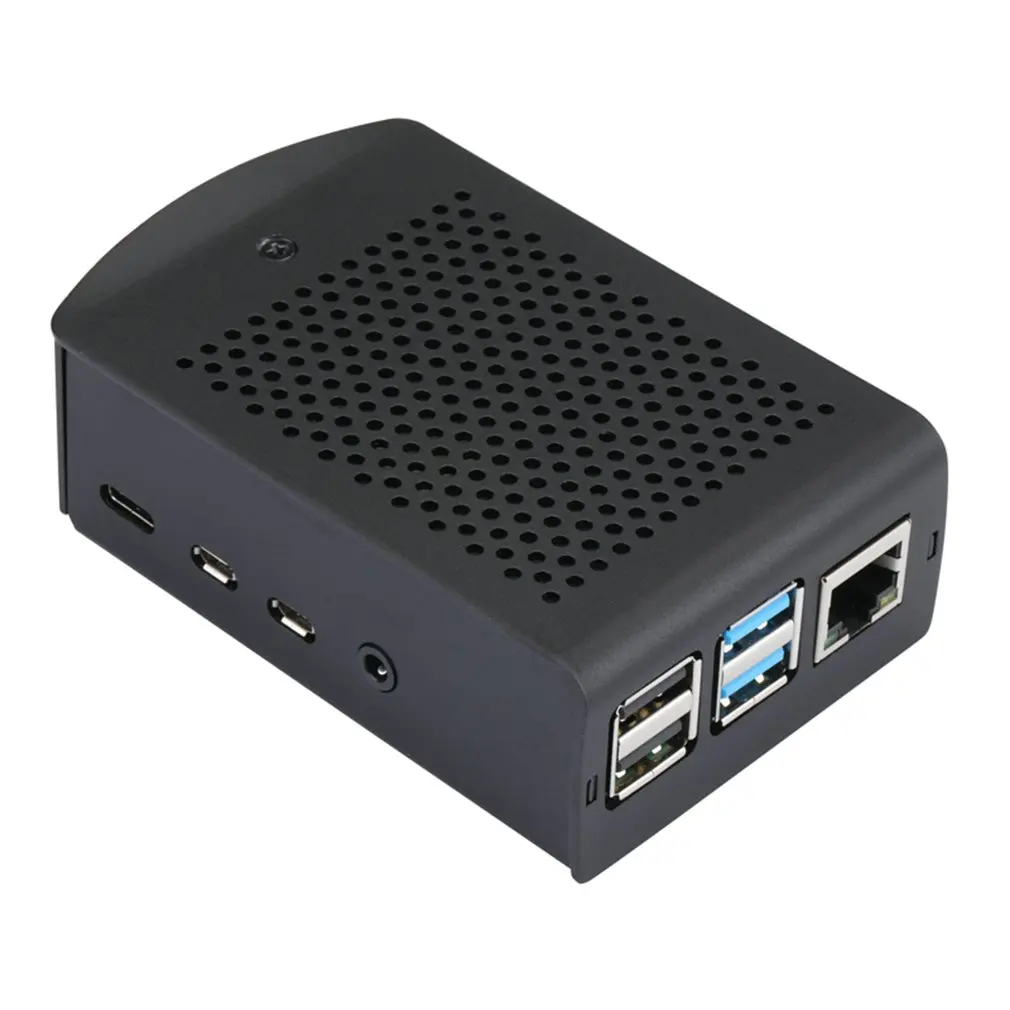 Для Raspberry Pi 2 3 Модель B Plus алюминиевый серебристый зеленый черный корпус металлический корпус RPI 2 3 коробка совместима