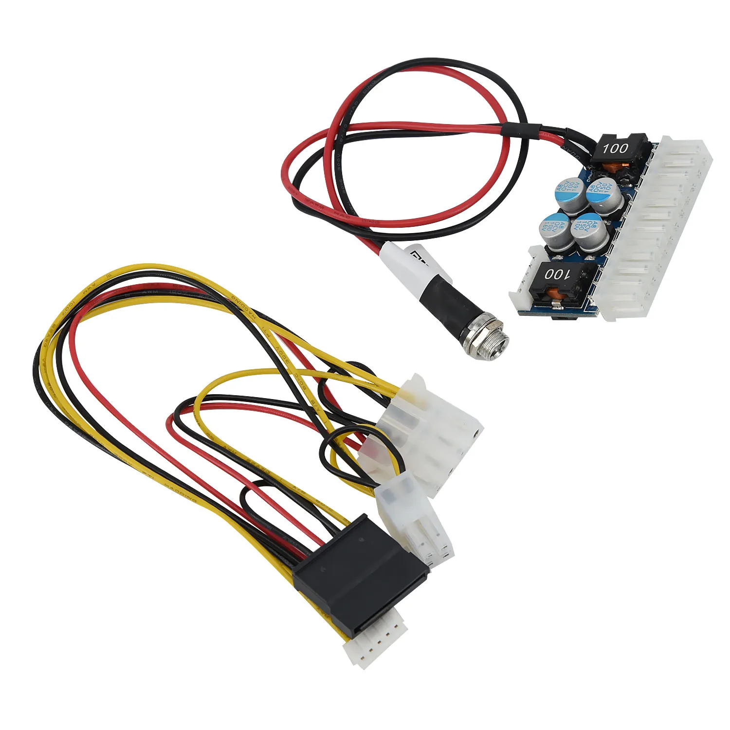 DC 12 В 160 Вт 24Pin DC-ATX Переключатель Авто мини ITX в источник питания для