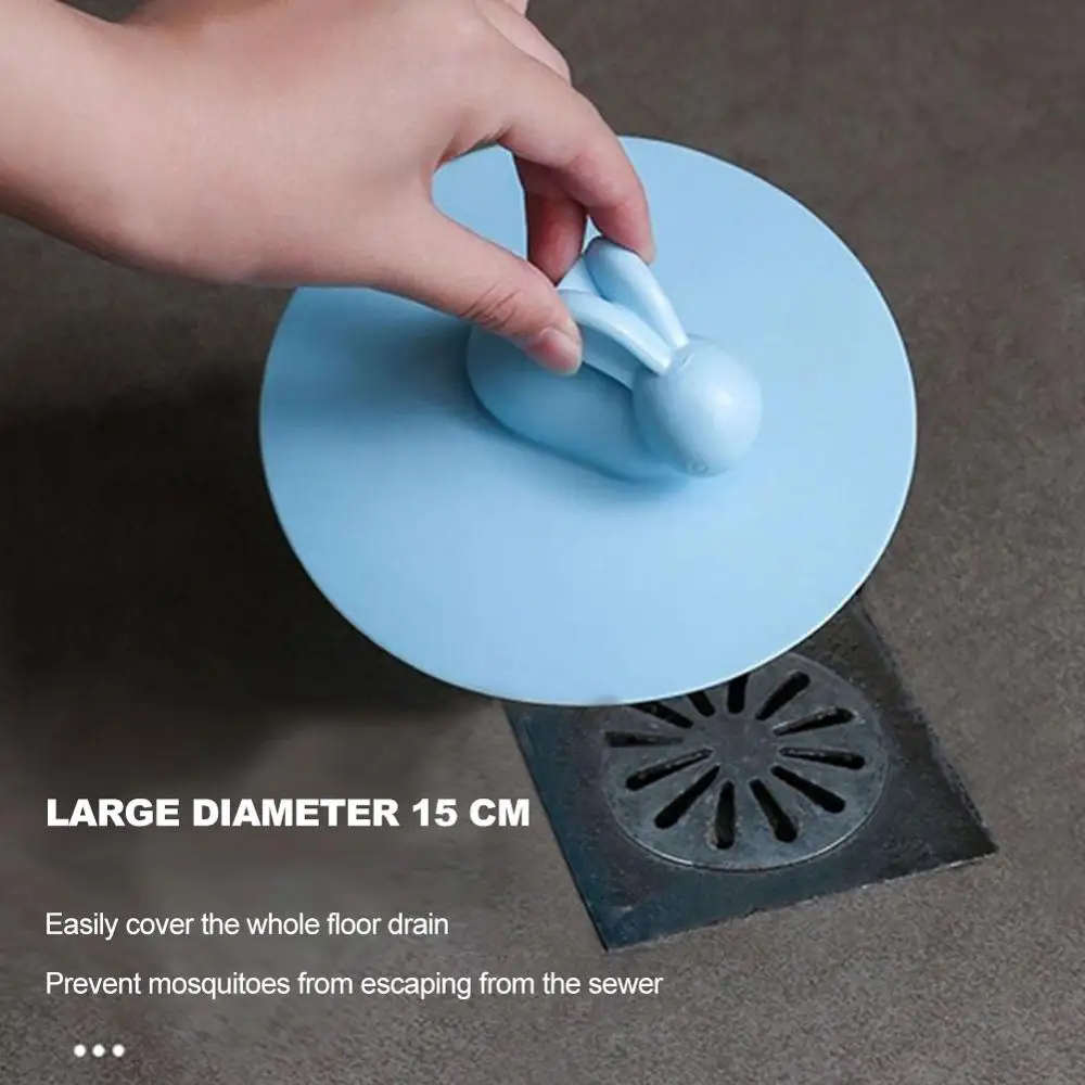 

Bathroom Sink Drain Strainer Stopper Rubber Circle Silicone Sink Strainer Filter Stopper Floor Drain Hair Kitchen Basin Stopper