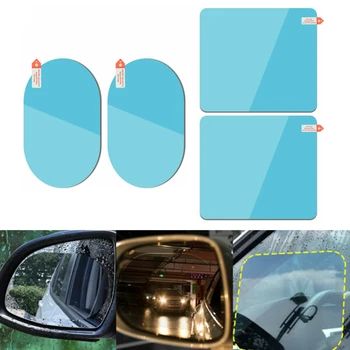 

Replacement Anti-fog Protective Film Replaces Parts 4PCS Rainproof Sticker
