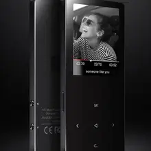 MP3 плеер с Bluetooth динамиком сенсорный экран HiFi портативный MP5 плеер с радио для IQQ Спорт Мода стиль Rechargeab