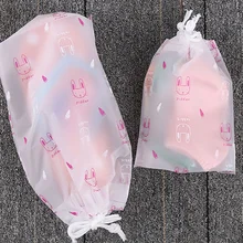 1 шт., дорожная сумка для хранения в виде кролика, чехол для костюма, обувь, чехол для макияжа, Женский органайзер, сумка для хранения, упаковка, сумка на шнурке, 3 размера