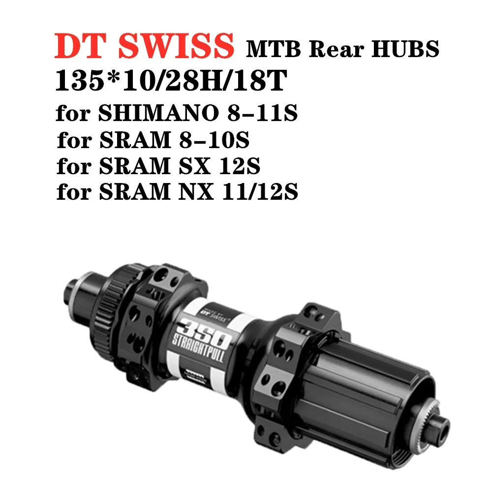 135 10MM SHIMANO DT Swiss 350 дорожный велосипед горный велосипед 141/148/142/135 XD XDR Boost 28/32 H спецификации полная распродажа SHIMANO шлицевой 12S - Цвет: 135 10MM SHIMANO