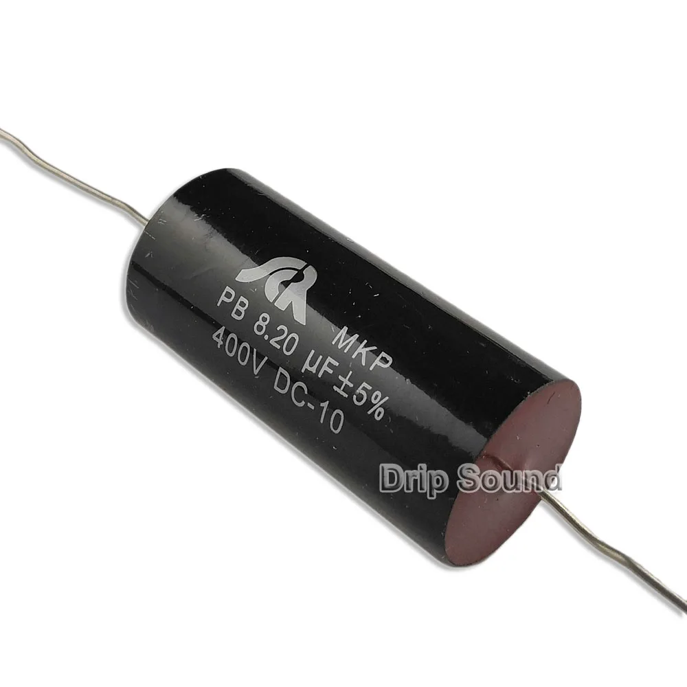2pcs 3.3uF-22uF 400V Tweeter Speaker Frequency Divider Crossover Polypropylene Non-Polarity Capacitor