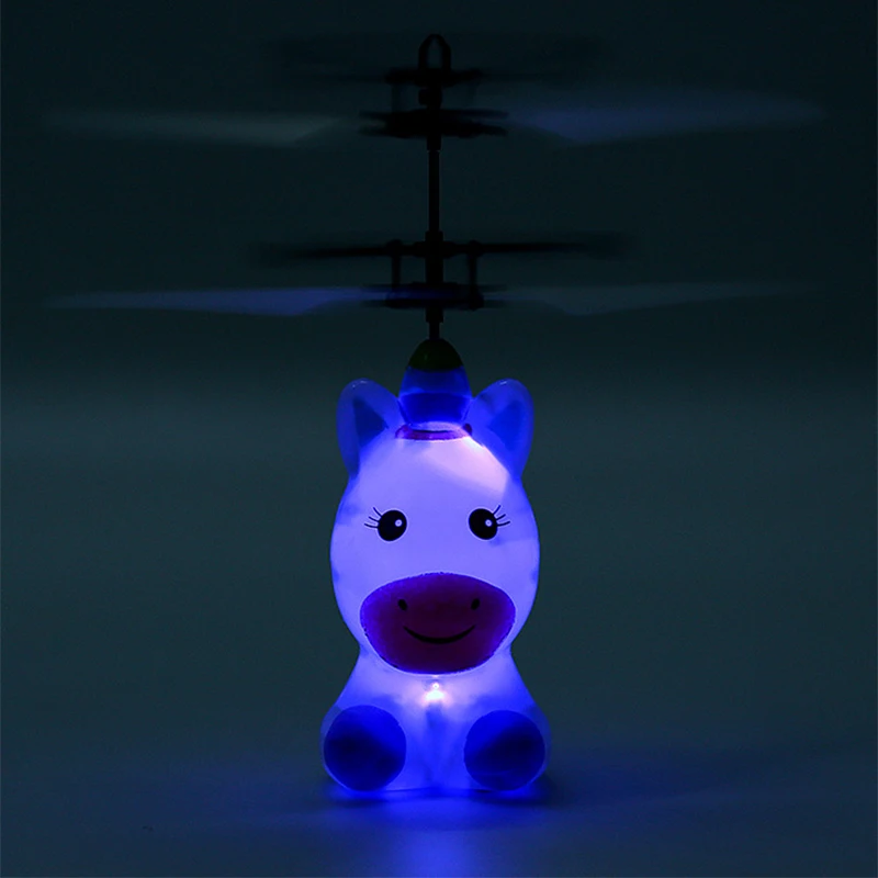 Мини RC Единорог инопланетный беспилотник инфракрасный Индукционный электронный