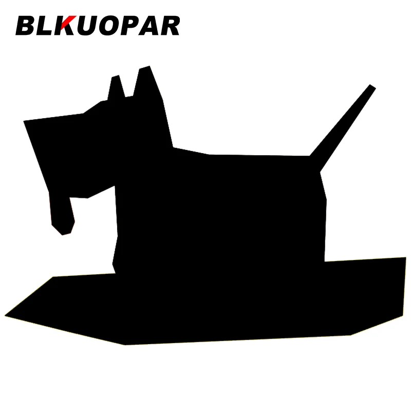 BLKUOPAR for Small Terrier Dog Image Decals Vinyl Car Stickers Refrigerator Laptop Skateboard Sunscreen Funny Decoration Decal | Автомобили