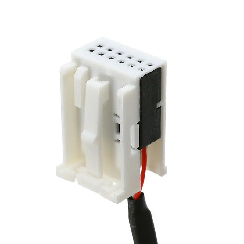 Аудиокабель Aux кабель 12Pin CD Bluetooth адаптер для Peugeot 307 407 Citroen C2 C3|Кабели адаптеры и