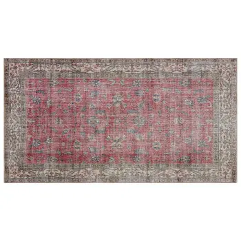 

Handmade Natural Vintage Turkish Area Rug 147x270 Cm-4'10''X8'10''
