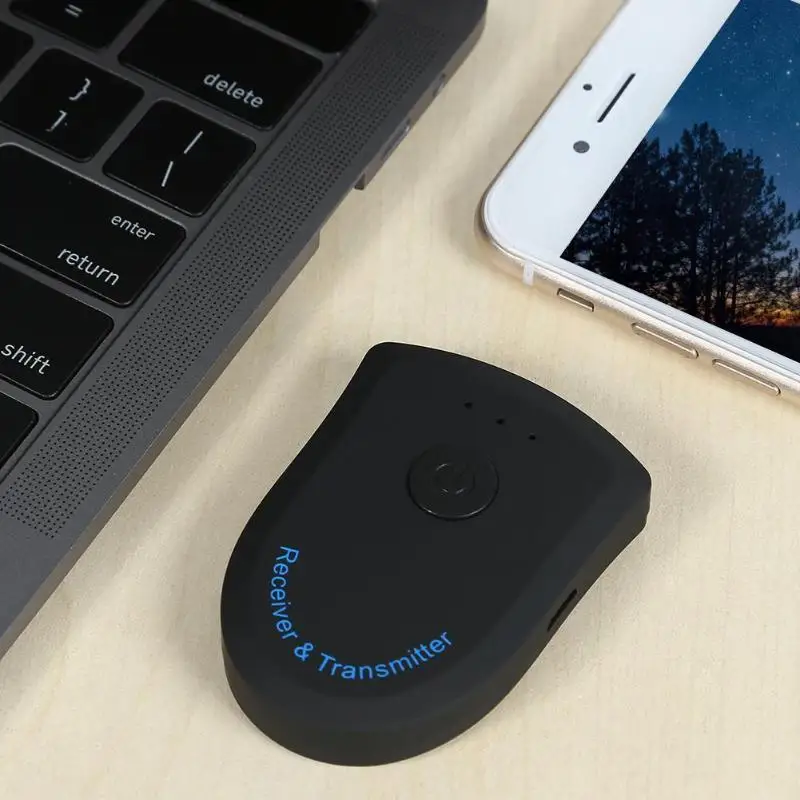 Портативный Bluetooth 4,2 приемник передатчик AUX 3,5 мм аудио музыка беспроводной адаптер для ТВ ПК наушники Динамик сигналы бесплатно