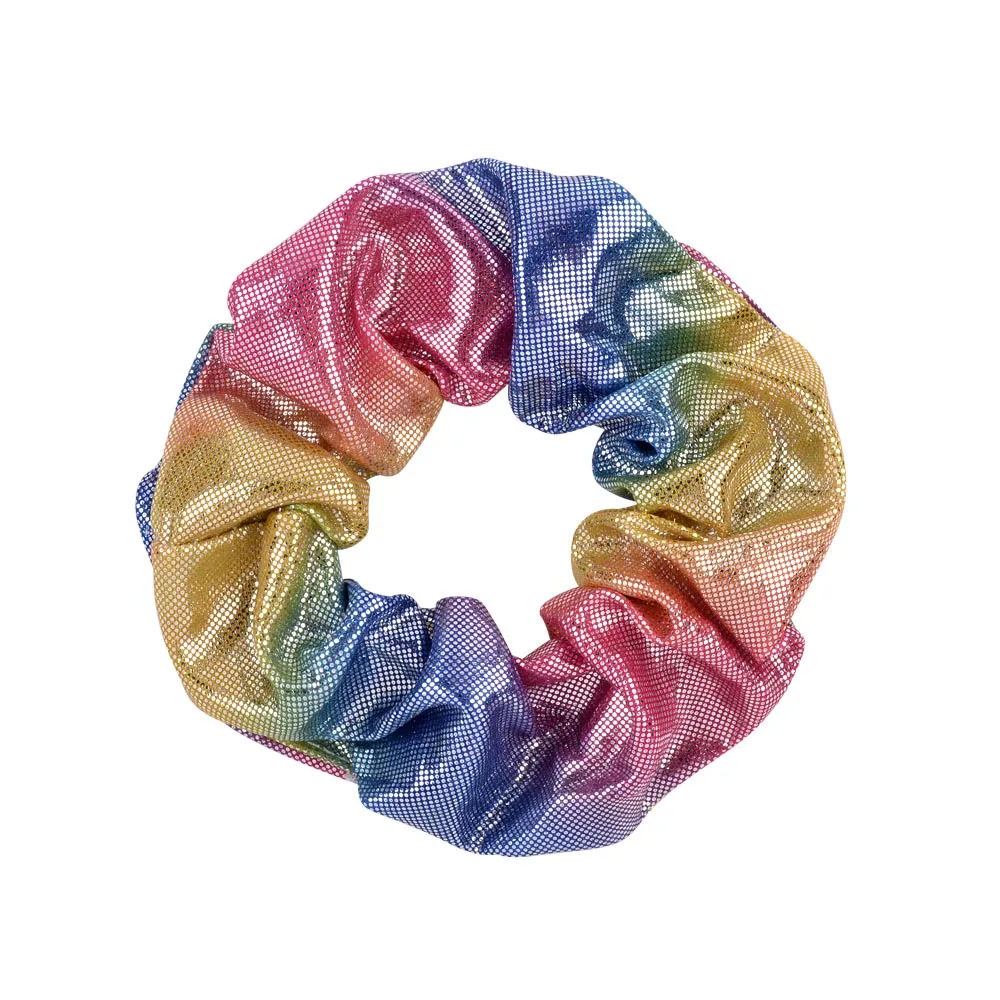 Glitter Lady Hair Scrunchies Ring Elastic Hair Bands Pure Color Bobble Sports Dance Velvet Soft Charming Scrunchie Hairband Hairclip Hair Accessories