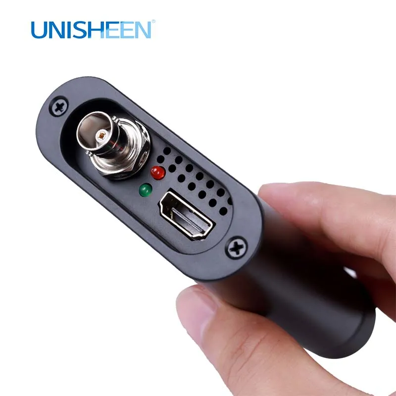 UNISHEEN UC3200HS FPGA Grabber Dongle Game Live Stream Broadcast 1080P USB3.0 60FPS SDI HDMI VIDEO CAPTURE Box